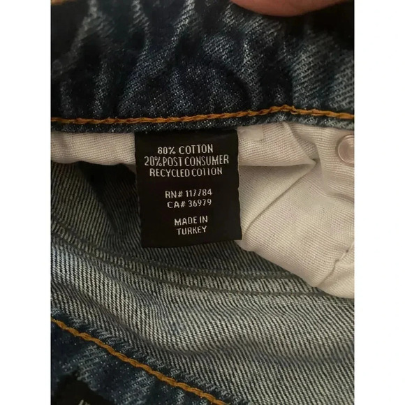 Rails Blue The Hermose Relaxed Midi Shorts Size 28 - Picture 4 of 5